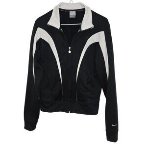 1226 Nike Activewear Full Zip Cropped Jacket Sz.L Womens